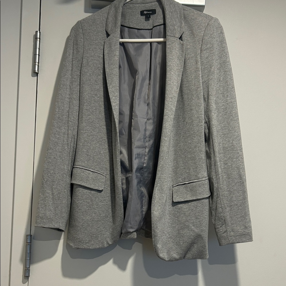 Light grey jersey Women's Blazer